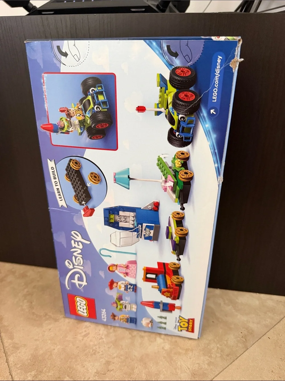 LEGO Disney Pixar Toy Story Train & RC Car Playset - Blue, Red, Green